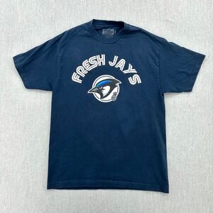 Million Dolla Motive T-Shirt Mens Large Blue Fresh Jays Legend 23 Graphic Tee